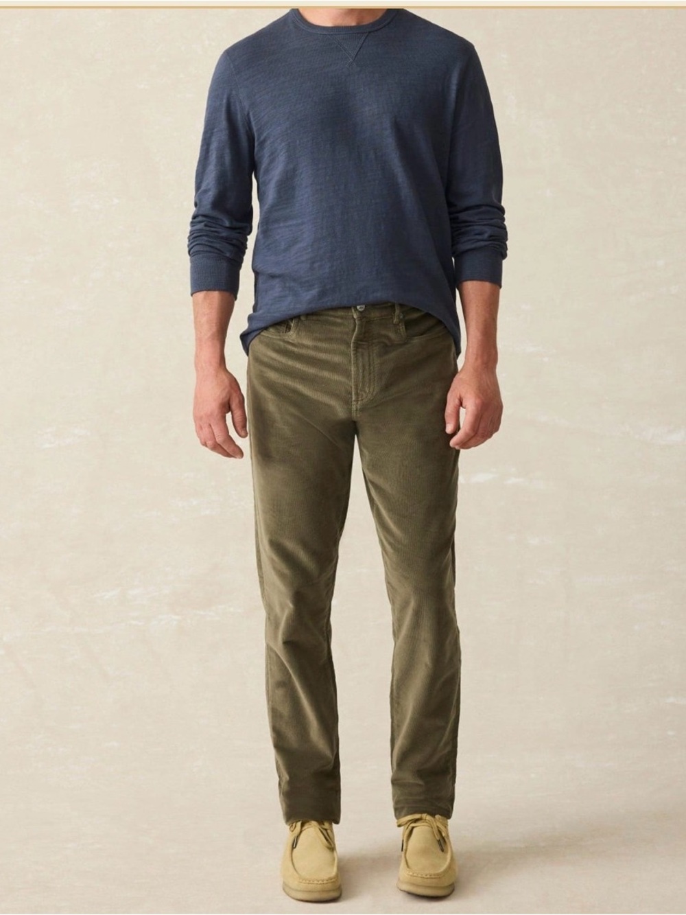 Faherty Stretch Terry Corduroy Men's Pants